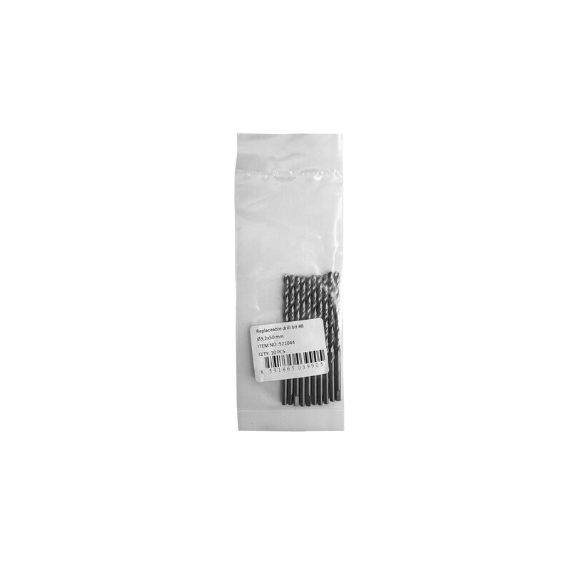 Vyměnitelný vrták #8 Ø3,2x50mm
